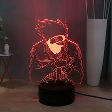The night guy is a forbidden taijutsu of the highest level and can only be performed after opening all eight gates. Amazon Com Laysinly Naruto 3d Child Night Light Kakashi Led Night Light For Bedroom Usb Touch Remote Table Lamp 7 Colors Anime Desk Lamp Children Birthday Xmas Present Home Improvement