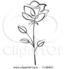 Clipart Of A Black And White Rose Flower 17 Kleine Rose Tattoos Tattoos Mit Namen Kleine Rose Tattoo