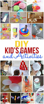 Diy Kids Games And Activities For Indoors Or Outdoors Diy Kids Games Fun Games For Kids Diy For Kids