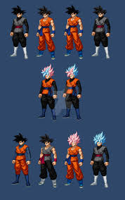 Goku And Goku Black Extreme Butoden By Antilifepills On Deviantart Personajes De Goku Personajes Goku
