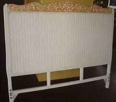 Browse tons of different bedroom sets, dressers, vanities, mattresses, and more online today! Pier 1 One Imports Queen Jamaica Collection Headboard Wicker Rattan White On Popscreen