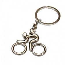 Doublure cuir.accessoire métallique finition canon. Porte Cle Homme