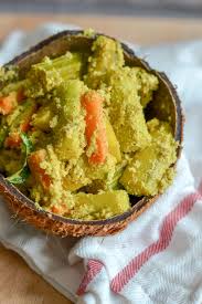 Avial Recipe Without Curd Mixed Veggies In Coconut Sauce