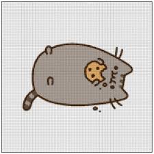 See more ideas about cross stitch, stitch, cross stitch patterns. Cross Stitch Patterns Pusheen Pdf Materials Are Not Included Modern Counted Easy Cute Animal Cross Stitch Pattern Design For Beginners Simple Cat Cross Stitch Chart Framed Pictures Handmade Products