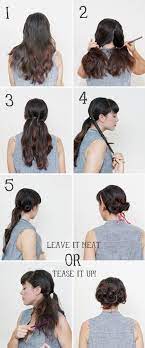 Updo Hairstyles Tutorial Messy Bun Updos Popular Haircuts Hair Tutorial Hair Styles Hair