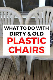 Diy Plastic Chair Makeover Ideas Plastic Chair Patio Furniture Makeover Plastic Outdoor Furniture