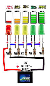Image result for 12 volt low battery indicator