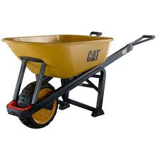 Cat 6 Cu Ft Steel Wheelbarrow The Home Depot Canada