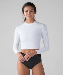 Sea Courage Rashguard Women S Swim Tops Lululemon Athletica Giftryapp Long Sleeve Swimsuit Bikinis Rash Guard Swimwear Long Sleeve Bikini Top