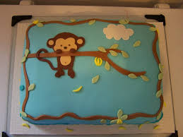 Pop Monkey Baby Shower Cake Cakecentral Com