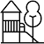 Playground Vector Black And White