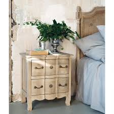 Table De Chevet Avec Tiroirs En Manguier Et Acacia En 2020 Maison Du Monde Chevet Bois Table De Chevet