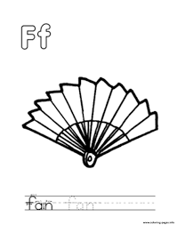 ✓ free for commercial use ✓ high quality images. F For Fan Alphabet S Freed219 Coloring Pages Printable