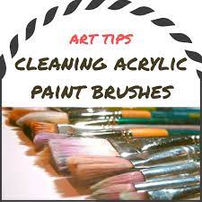 The removable varnish layer allows the painting's surface to be cleaned at a much lower risk. Tips For Cleaning Acrylic Paint Brushes Feltmagnet