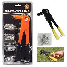 How to use a rivet gun how to use rivets. Pop Riveter Gun Kit 36 Pc Blind Rivet Hand Tool Set Gutter Repair Heavy Duty Walmart Com Walmart Com