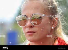 Michaela Hruba (Czech Republic). High Jump Women, Final. IAAF Athletics  World Championships London 2017 Stock Photo