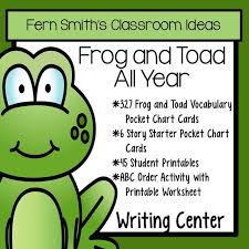 Story Starters Pocket Chart Cards For Frog And Toad All Year