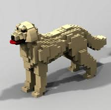Lego Golden Retriever Lego Projects Lego Lego Animals
