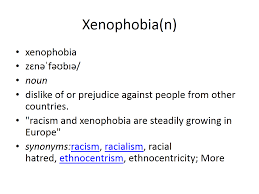 Xenophobia Vocabulary Cards English Vocabulary Vocabulary Flash Cards