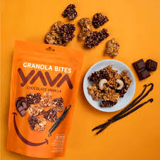 YAVA GRANOLA BITES CHOCO VANILA 125 GR