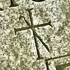 Maybe you would like to learn more about one of these? I Saw This On A Tombstone At A Local Graveyard Is It The Chi Rho Cross That Constantine And His Men Painted On Their Shields At The Battle Of Milvian Bridge Ancientrome
