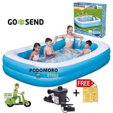 Berbahan pvc, produknya berwarna biru laut. Jual Produk Kolam Renang Anak Bestway Kotak Termurah Dan Terlengkap Agustus 2021 Bukalapak