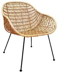 The tropical style of a rattan furniture exudes a casual laid back atmosphere for your sunroom. Basket Chair Greige Design Woven Dining Chairs Basket Chair Rattan Chair
