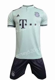 Camisa Bayern De Munique 2018 19 2018 19 Bayern Munchen Away Green Soccer Uniform Soccer Uniforms Soccer Cheap Football Shirts