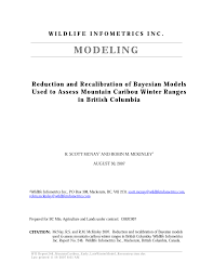 WII Report246_MoutainCaribou_Early_LateWinterModel_Reconst…