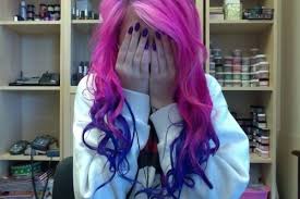 6 Dip Dyed Dip Dye Hair Purple Ombre Hair Ombre Hair