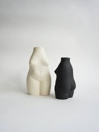 Woman Vase Pottery Sculpture Ceramics Vase