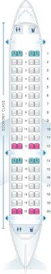 Seat Map Aeromexico Embraer Emb 170 Seatmaestro