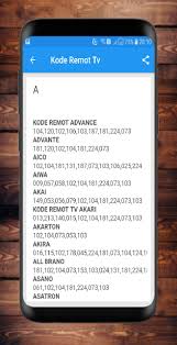 Kita hanya perlu menekan beberapa tombol. Kode Remot Tv For Android Apk Download