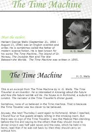 By using these free pdf worksheets, your children will find learning to read a lot easier as they will be completing fun, bright, colorful and engaging comprehension activities. Grade 7 Reading Lesson 24 Science Fiction The Time Machine Reading Lessons The Time Machine English Reading