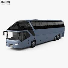 3d Model Of Neoplan Starliner Shd L Bus 2006 Bus 3d Model Model