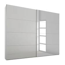 Sliding wardrobe doors are available in a range of materials from coloured high gloss acrylic including stunning white wardrobe doors to wood textured veneers, blended with mirrored fronts and a. Stuttgart 181cm Wide Sliding Door Wardrobe Oldrids Downtown