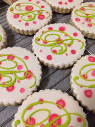 Other foods that start with the letter b are butter, butterbeans, buttermilk and biscuits. Letter B Birthday Cookies Desserts Food