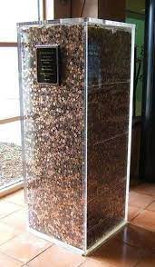 Ask museum curators, auction house experts & more Here Is One Million Pennies Can We Move On Now Penny Coin Art Charity Box