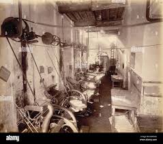 1800s printing machine hi-res stock ...