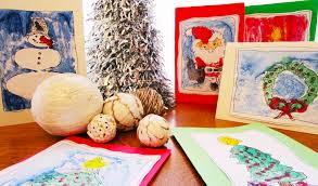 Choose from thousands of templates for every event: Monoprint Holiday Cards Kids Can Make Kinderart