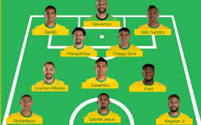 Veja imagens de alta qualidade seguindo a etiqueta '#brasil seleção escalação'. Everton Ribeiro Assume Titularidade Na Selecao Brasileira Mas Gabigol Fica No Banco Veja Escalacao Flamengo Coluna Do Fla