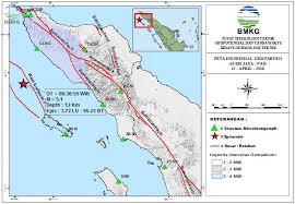 Kedalaman dangkal sebanyak 107 kejadian, dan menengah delapan kali. Peta Isoseismal Gempabumi Aceh Jaya Nad 12 April 2018 Bmkg
