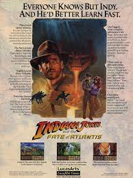15 Adverts For Lucasarts Games Wish They Were Still Around Indiana Jones Lucas Arts Indiana