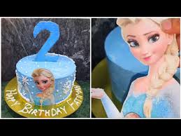 Elsa Theme Cake