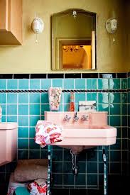 To create art deco bathroom choose the color scheme and draw a floor plan to make it easier to imagine the look of your future bathroom. If You Think There S Nothing More Beautiful Than An Art Deco Bathroom Covered In Art Deco Tile Or If You Retro Home Decor Retro Bathroom Ideas Retro Bathrooms
