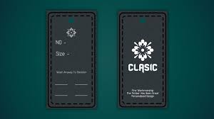 It also adds value to your fashion products that can be recognized by a wide audience. Clothing Labels Design How To Make A Hang Tag In Photoshop Youtube