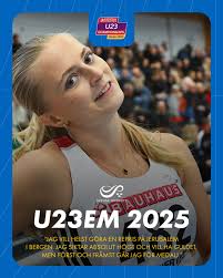 Nora Lindahl är ett av de största svenska medaljhoppen under sommarens  U23EM i Bergen som avgörs 17–20 juli. 🇳🇴 Läs om Noras tankar inför Bergen  och helgens IJSM på friidrott.se. 📲 📸: DECA Text&Bild