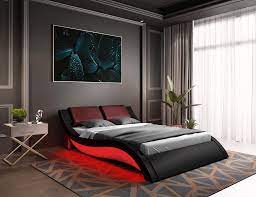 abygael bed bedroom setup bed design upholstered sleigh bed