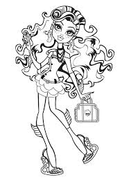 Monster High Lagoona Blue Shopping Coloring Pages Monster High Coloring Pages Kidsdrawing F Coloring Pages Cartoon Coloring Pages Coloring Pages For Boys