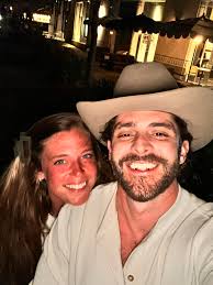 Lauren: why are you wearing a cowboy hat at the beach? Me: cause I never  wear one, I'll fly right under the radar Lauren: you are literally the only  person down here